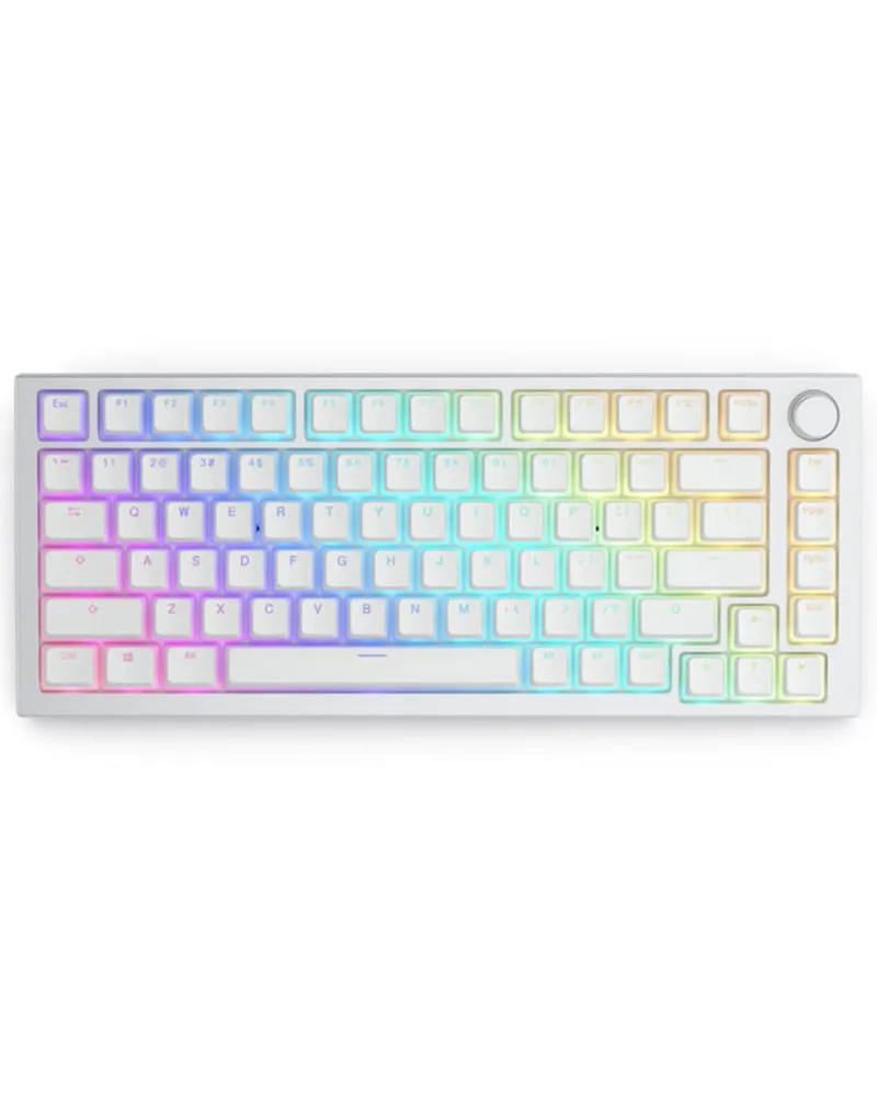 Keycaps Glorious Aura - White 