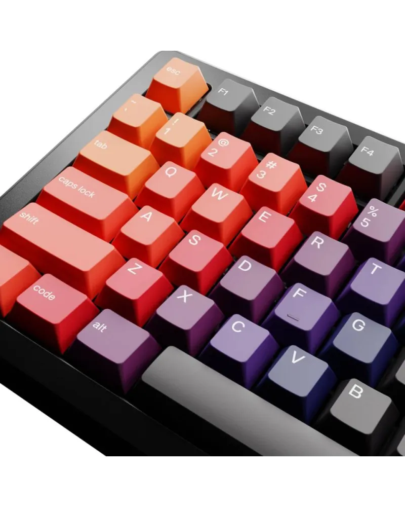 Keycaps Glorious GPBT Gradient - Celestial Fire 