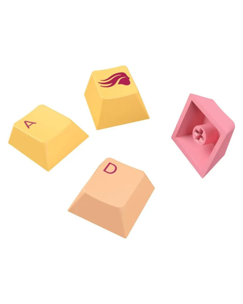 Keycaps Glorious GPBT Gradient - Grapefruit 