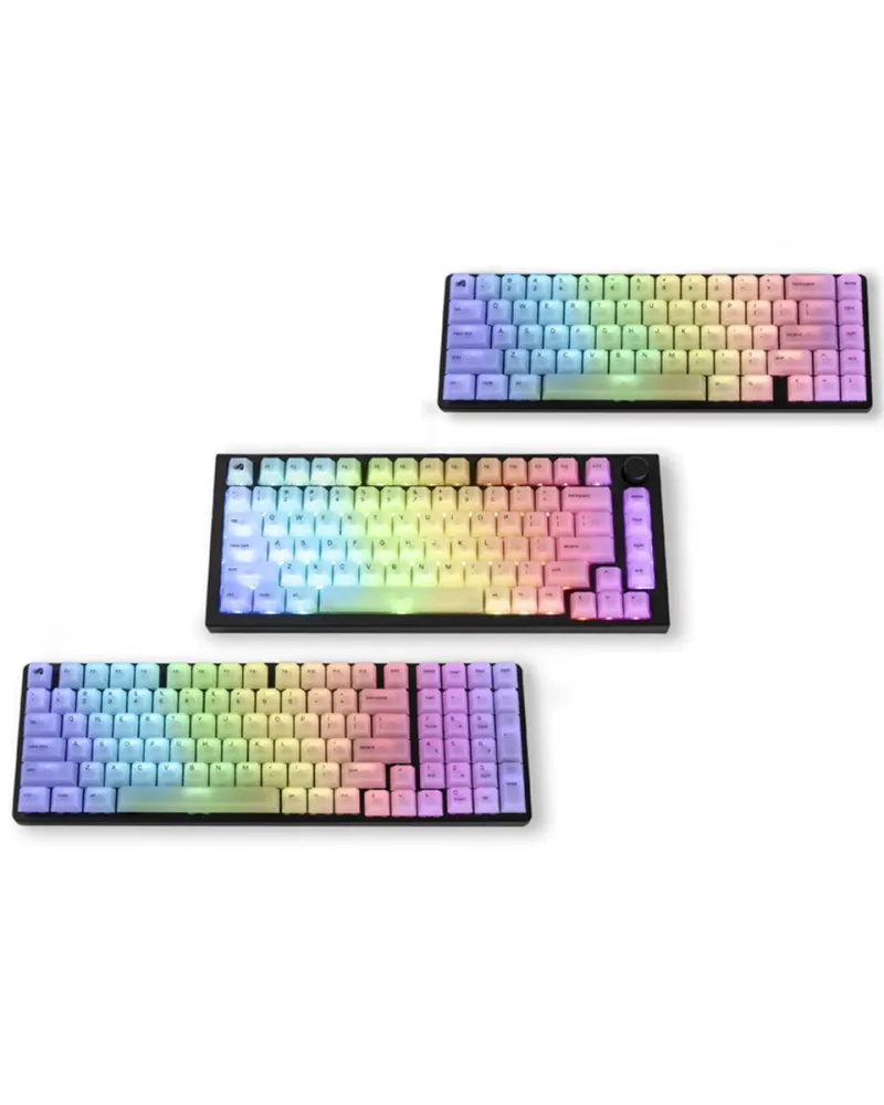 Keycaps Glorious Polychroma RGB Semi-Transparent 