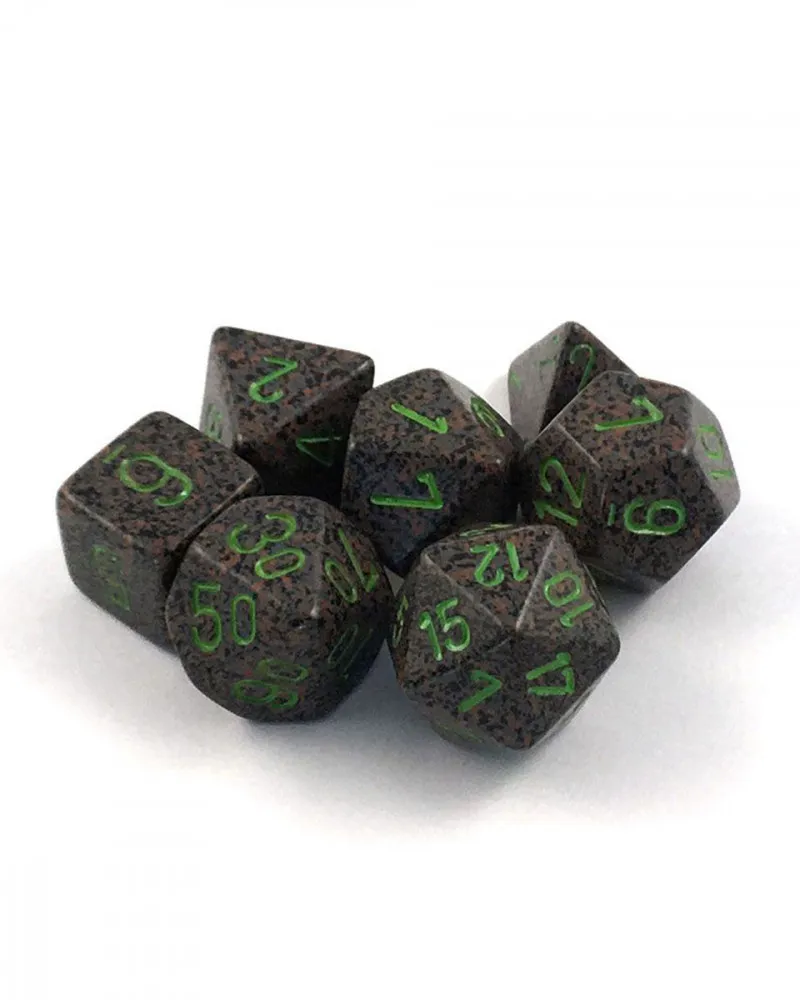 Kockice Chessex - Polyhedral - Speckled - Earth (7) 