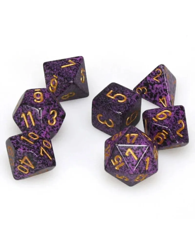 Kockice Chessex - Polyhedral - Speckled - Hurricane  (7) 