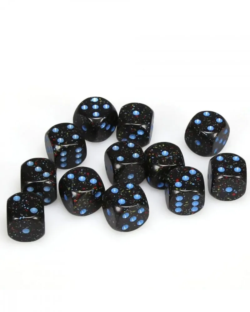 Kockice Chessex - Speckled - Blue Stars - Dice Block 16mm (12) 