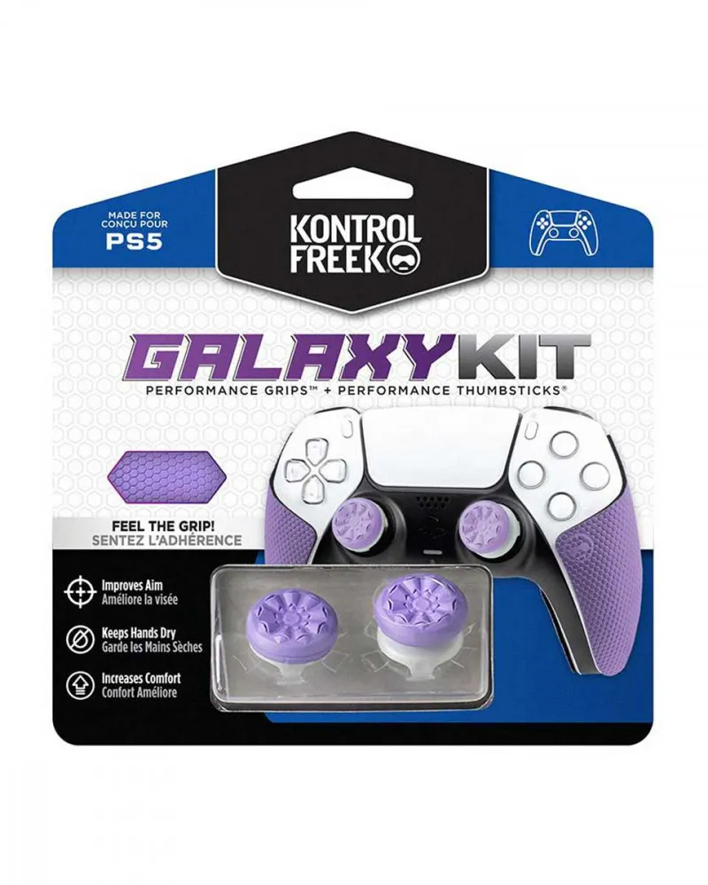 KontrolFreek Galaxy Kit - Performance Grips & Performance Thumbsticks Playstation 5 