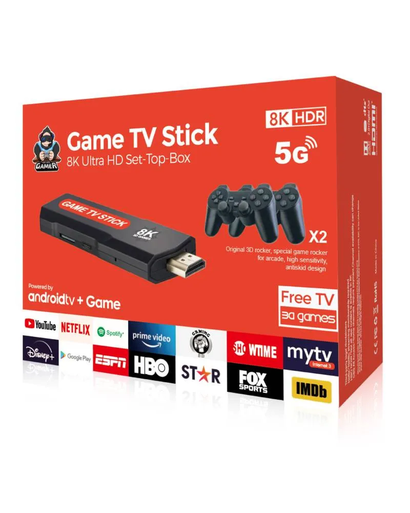 Konzola Nikeda Retro Q9 MAX TV Stick 