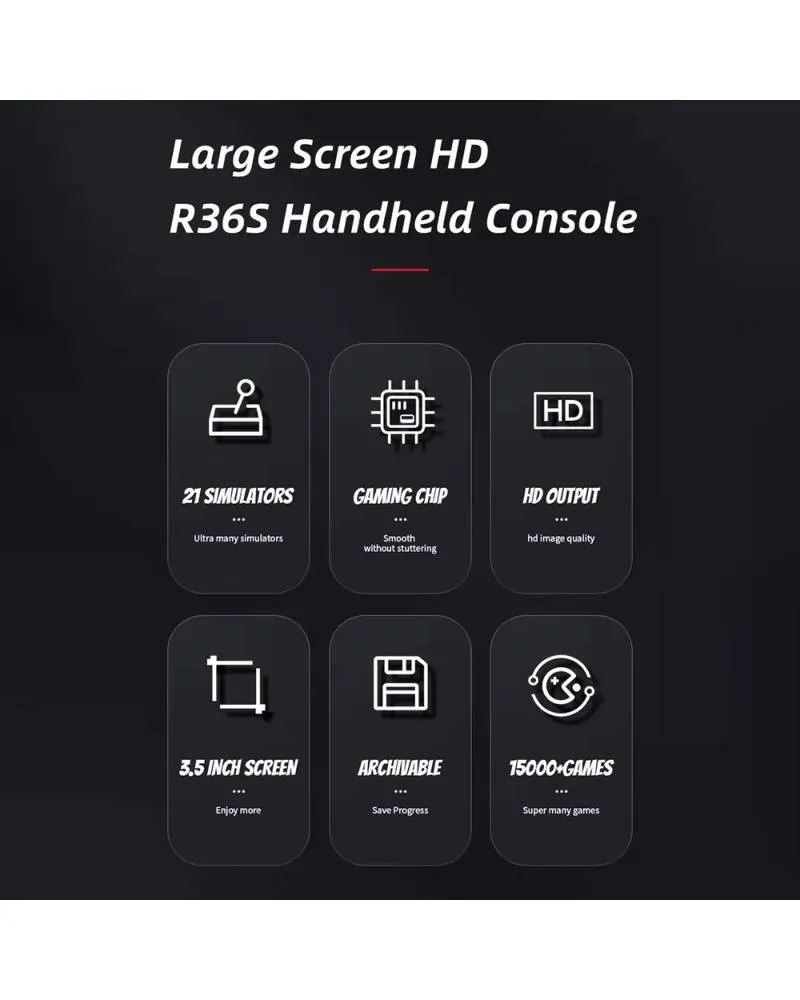 Konzola Nikeda Retro R36S Console 