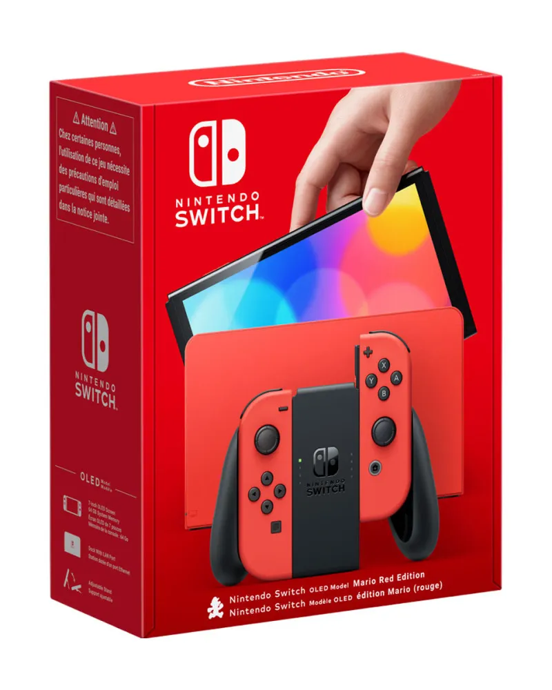 Konzola Nintendo Switch OLED - Mario Red Edition 