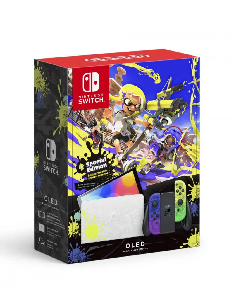 Konzola Nintendo Switch OLED Splatoon 3 Edition 