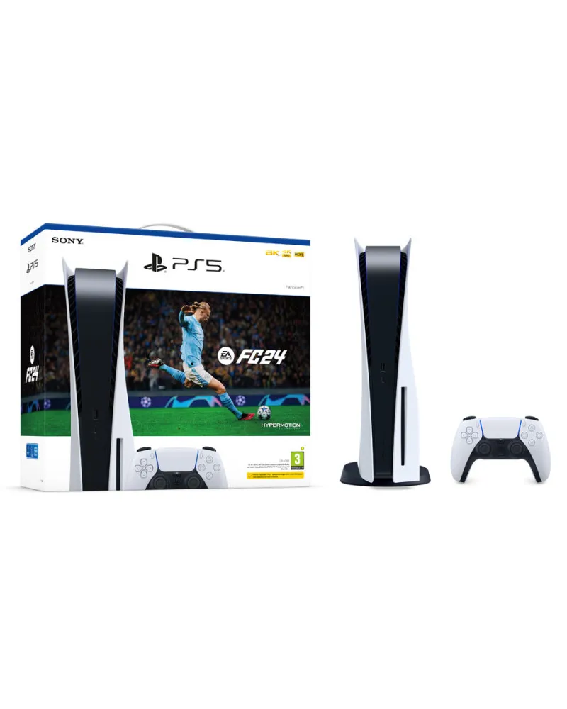 Konzola PlayStation 5 - 825GB + PS5 EA Sports FC 24 