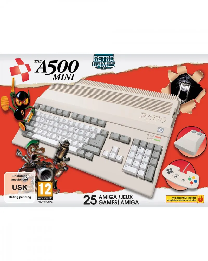 Konzola The A500 Mini Amiga - Retro Console 