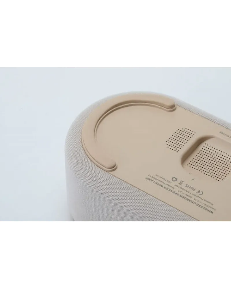 Lampa Moye Aurora - Lamp with Radio, Clock & Wi-Fi Charger 