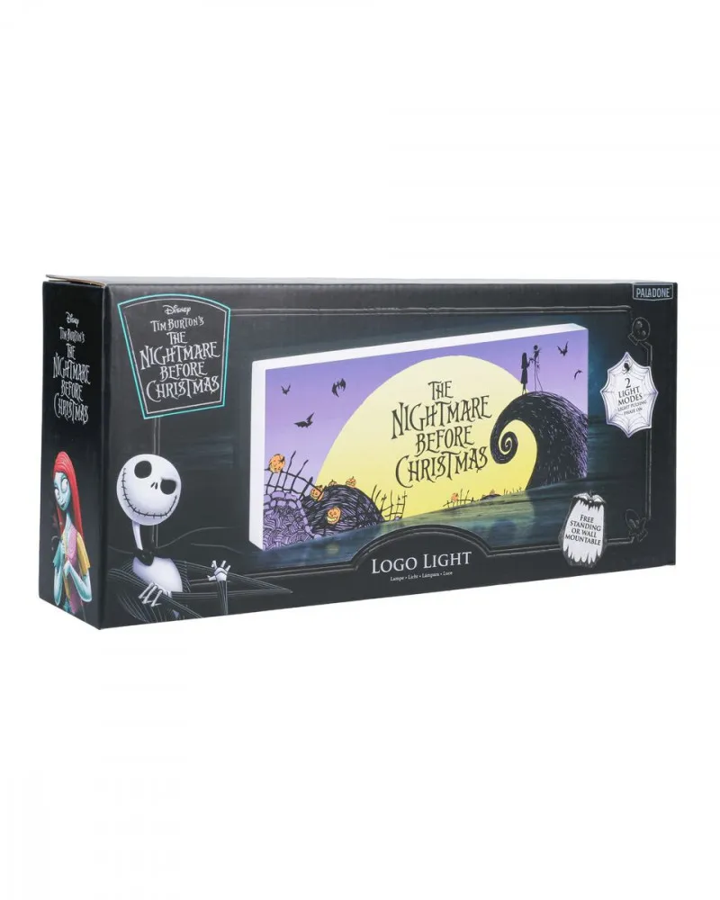 Lampa Nightmare Before Christmas Logo Light 