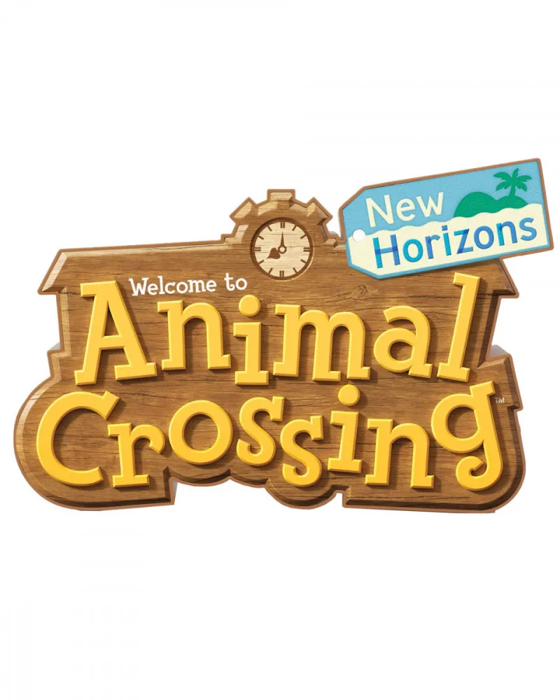 Lampa Paladone Animal Crossing - Logo Light 