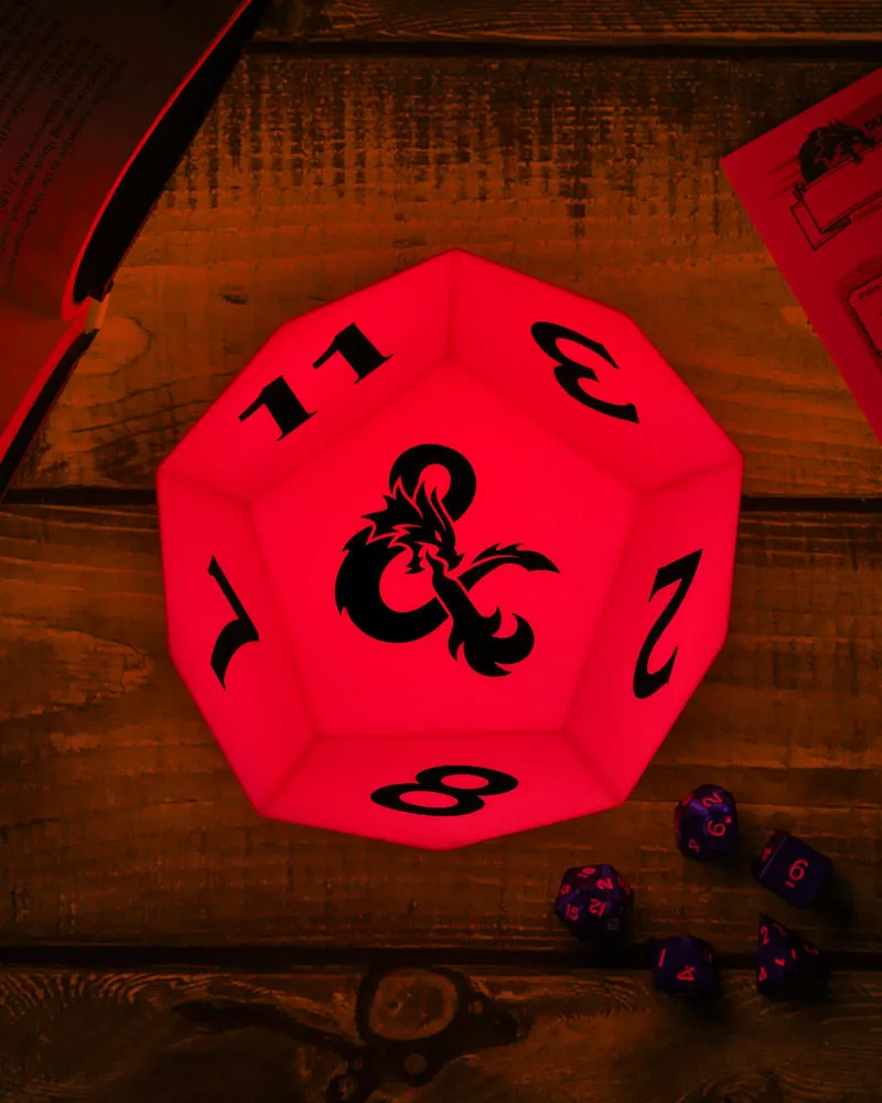 Lampa Paladone Dungeons & Dragons - D12 