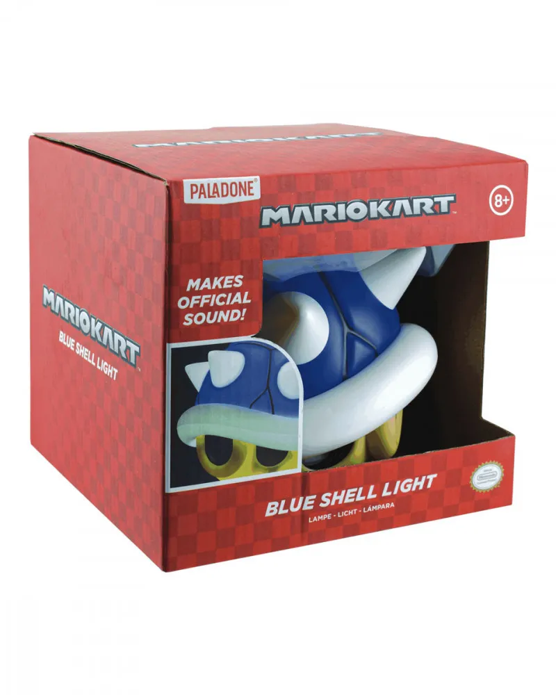 Lampa Paladone MarioKart - Blue Shell Light with Sound 
