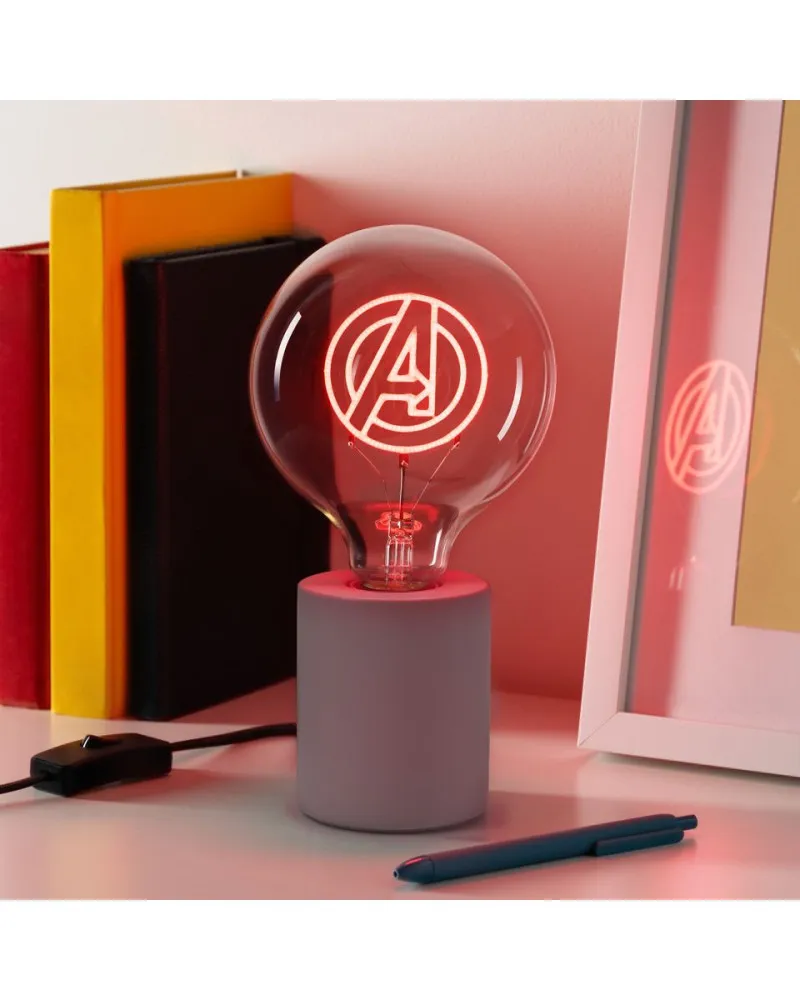 Lampa Paladone Marvel Avengers - LED Neon E27 