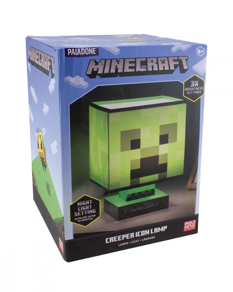 Lampa Paladone Minecraft - Creeper Icon Lamp 