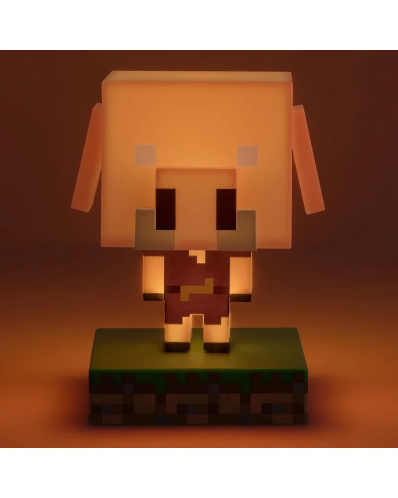 Lampa Paladone Minecraft - Piglin Icon Light 