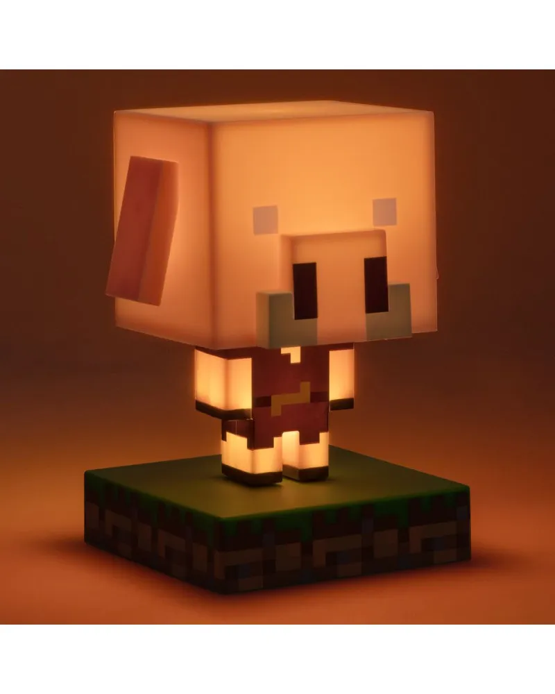 Lampa Paladone Minecraft - Piglin Icon Light 