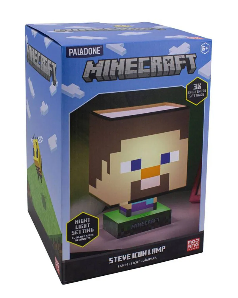 Lampa Paladone Minecraft - Steve Icon Lamp 