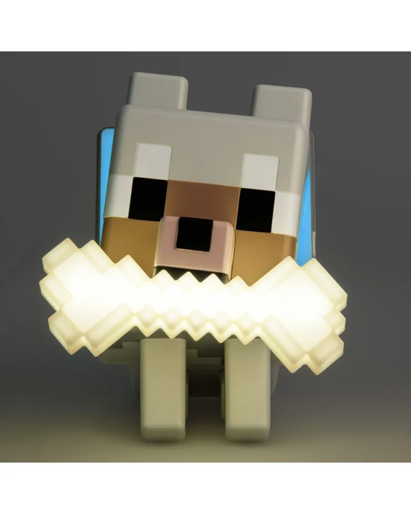 Lampa Paladone Minecraft - Wolf GloBuddies Light 