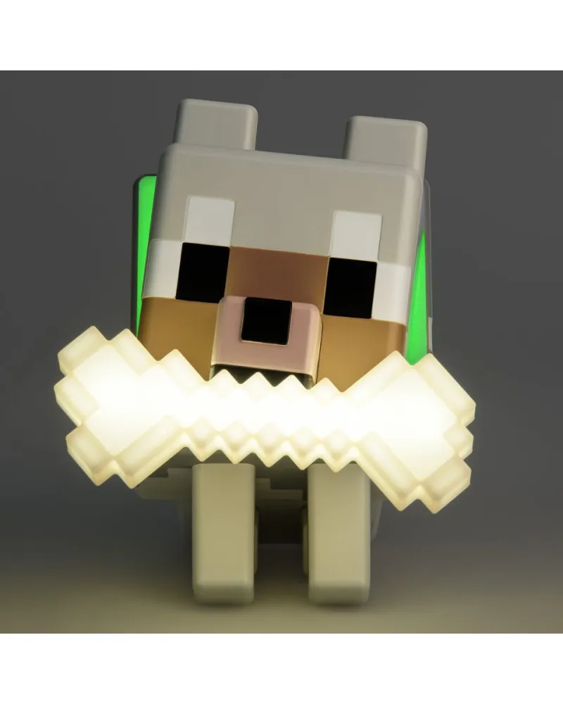 Lampa Paladone Minecraft - Wolf GloBuddies Light 