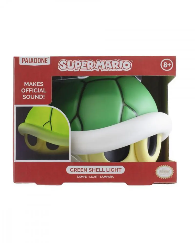 Lampa Paladone Super Mario - Green Shell - Light With Sound 