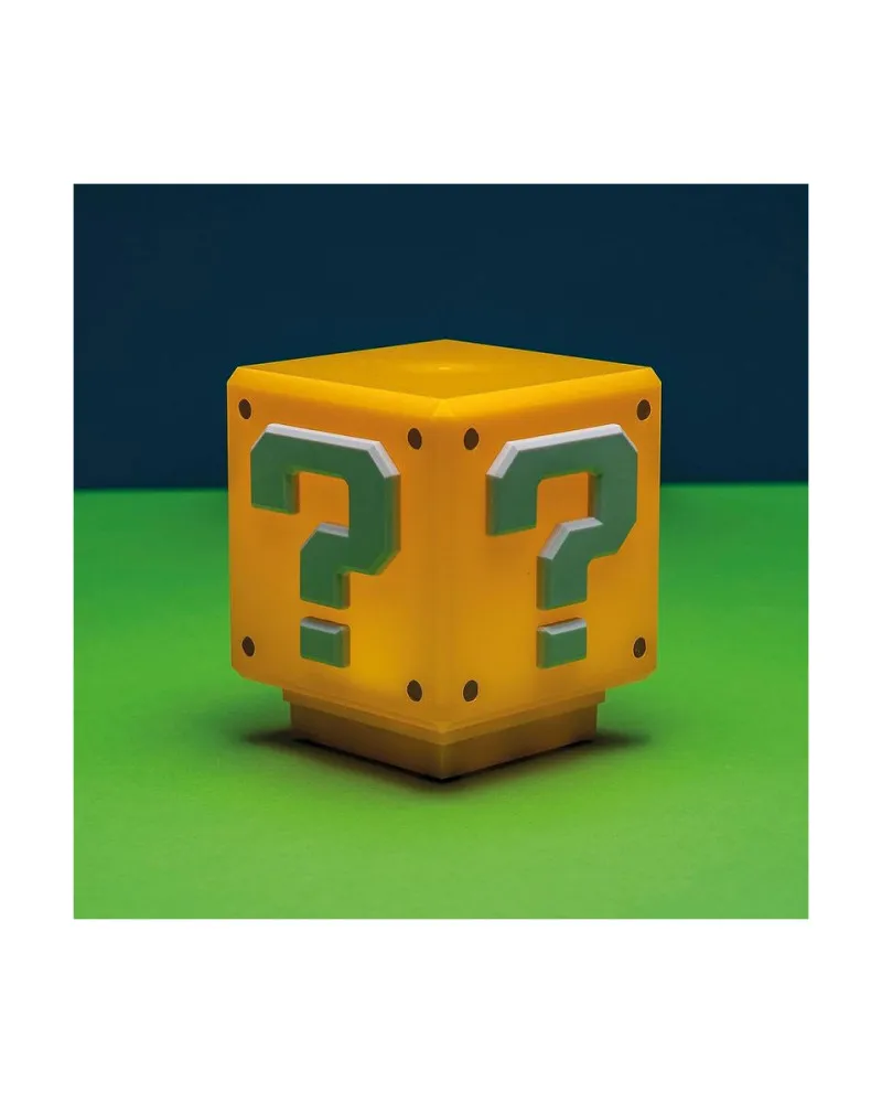 Lampa Paladone Super Mario - Mini Question Block With Sound 