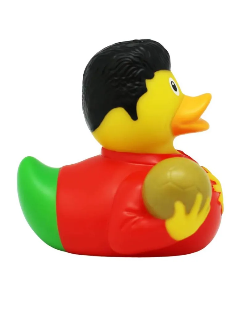 Lilalu Patkica - Football Star - Rubber Duck - green 