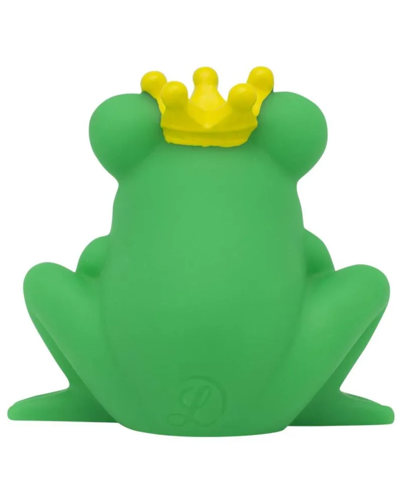Lilalu Patkica - Frog with greeting sign 