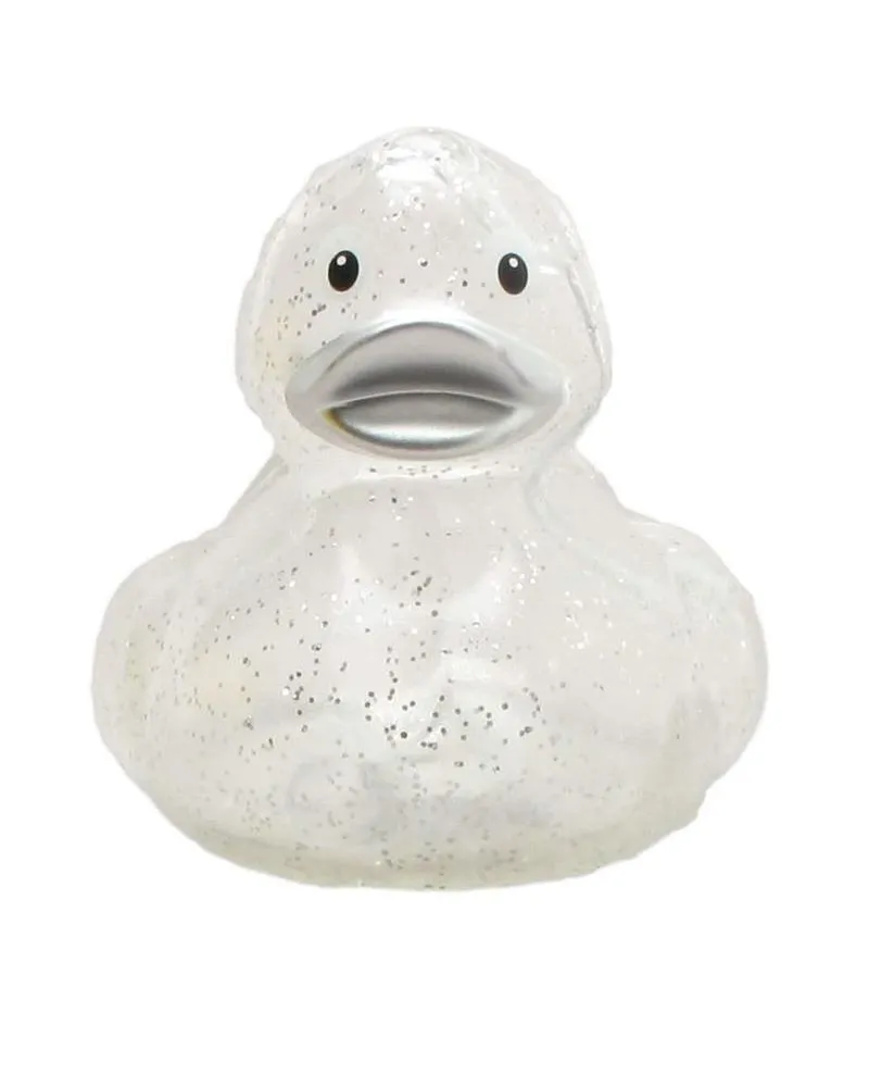Lilalu Patkica - Glitter Silver - Rubber Duck 