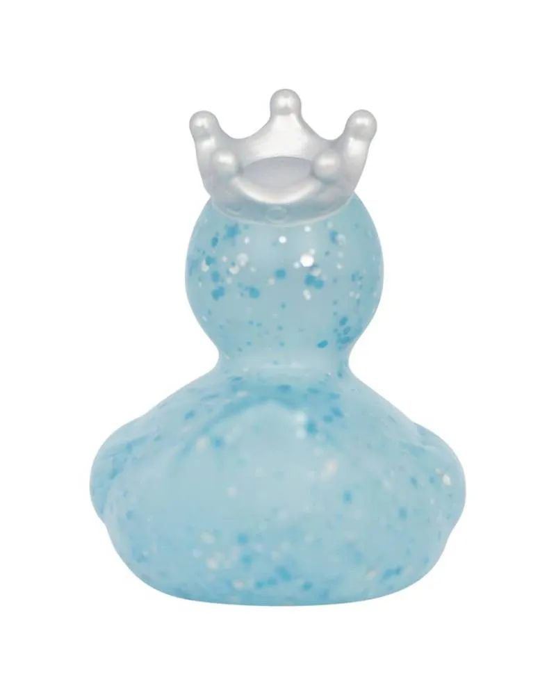 Lilalu Patkica - Glitter With Crown Blue - Rubber Duck 