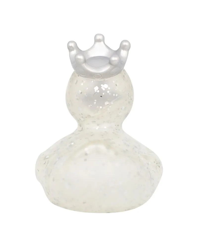 Lilalu Patkica - Glitter With Crown Silver - Rubber Duck 