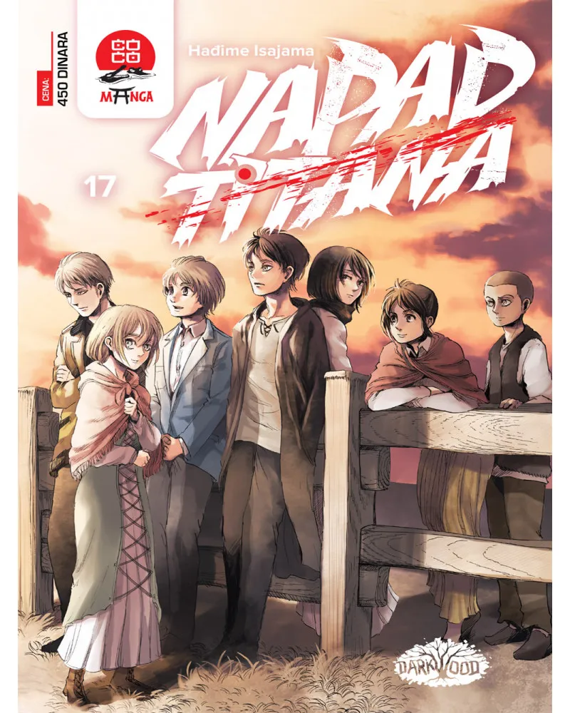 Manga Strip Attack on Titan - Napad Titana -  17 