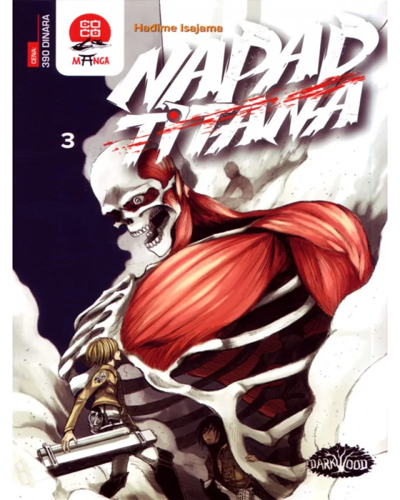 Manga Strip Attack on Titan - Napad Titana - 3 