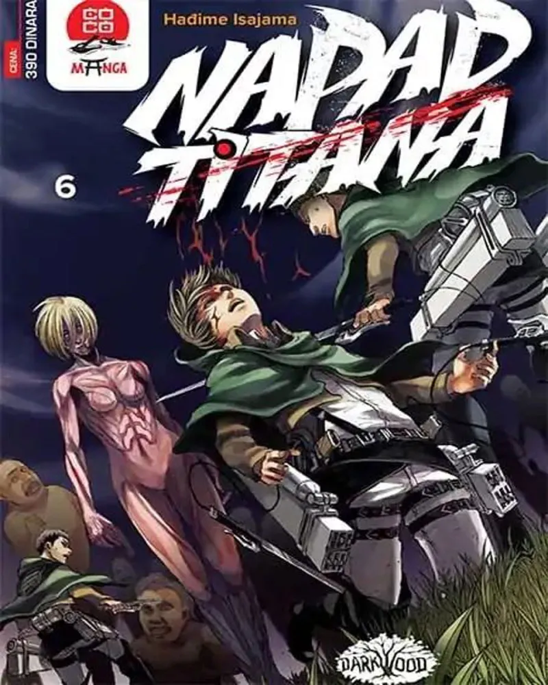 Manga Strip Attack on Titan - Napad Titana - 6 