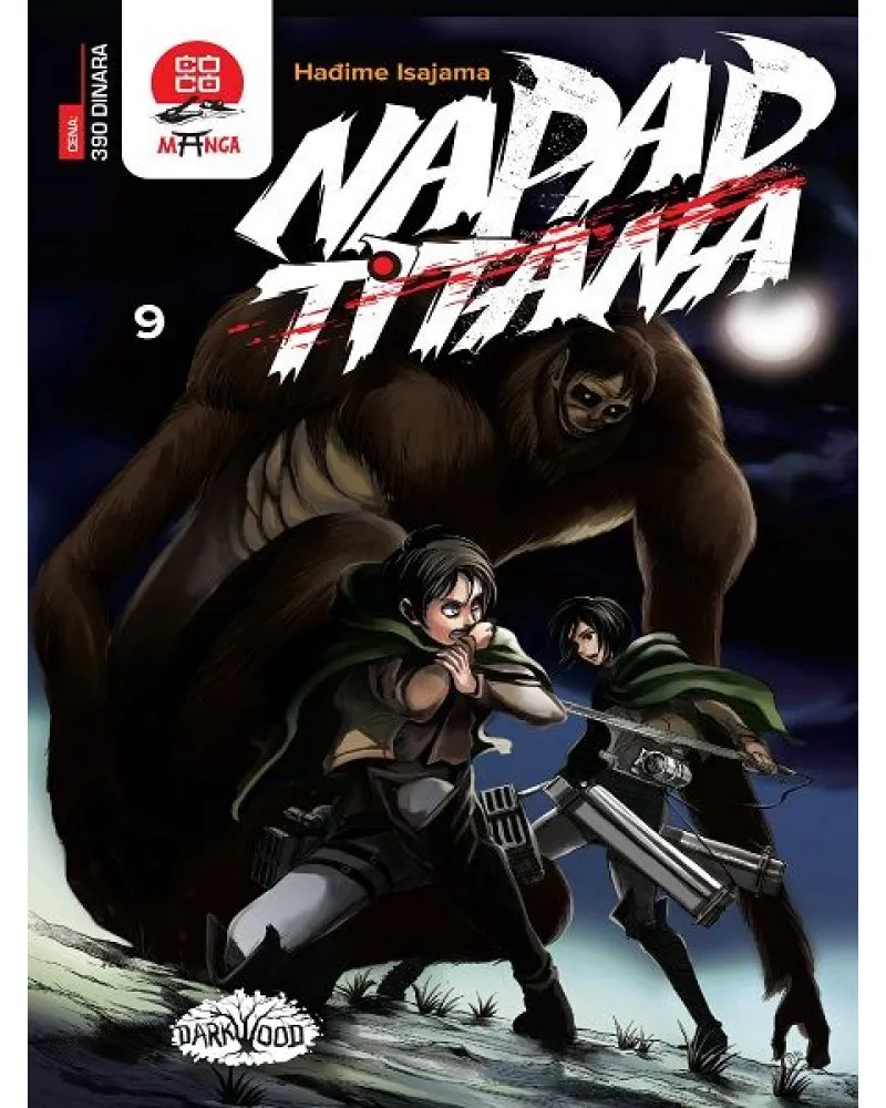 Manga Strip Attack on Titan - Napad Titana - 9 