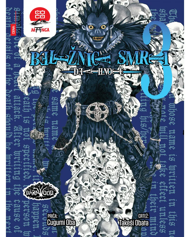 Manga Strip Death Note - Beležnica Smrti - 3 