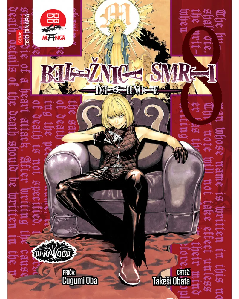 Manga Strip Death Note - Beležnica Smrti - 8 