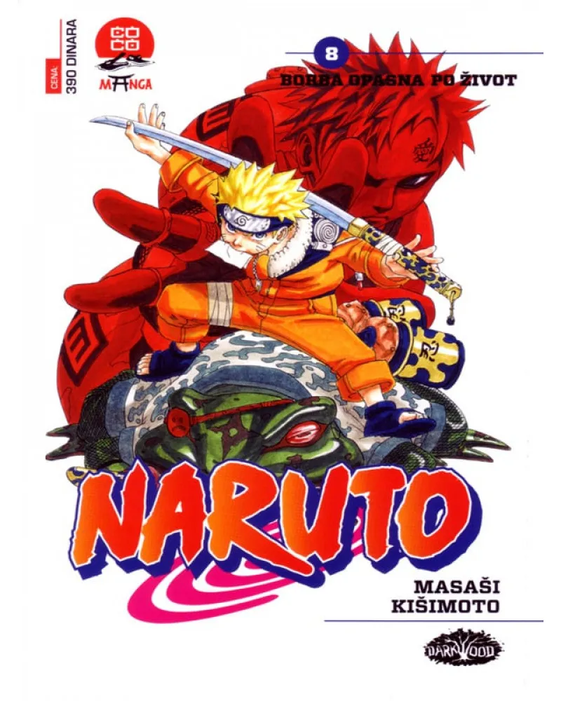 Manga Strip Naruto 8 - Borba opasna po život 