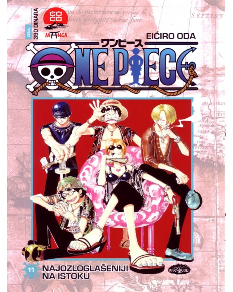 Manga Strip One Piece 11 - Najozloglašeniji na istoku 