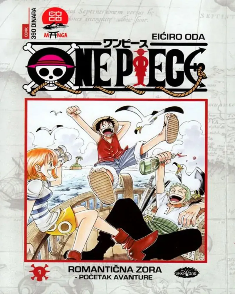 Manga Strip One Piece 1 