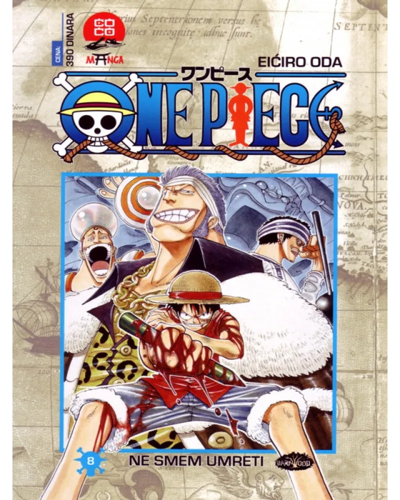 Manga Strip One Piece 8 - Ne smem umreti 