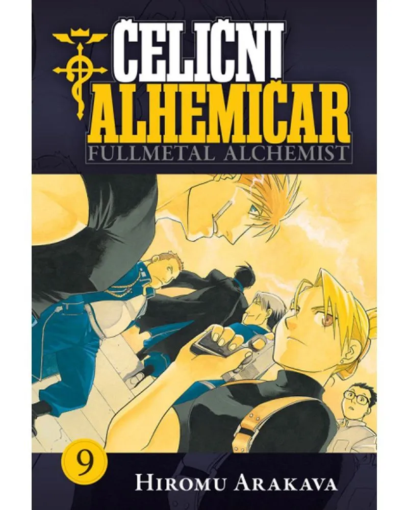 Manga strip Čelični alhemičar 9 