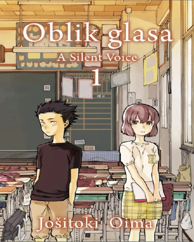 Manga strip Oblik glasa 1 