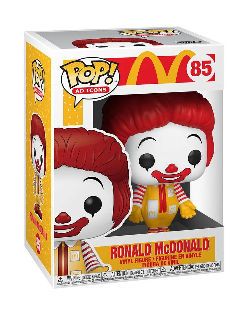 Bobble Figure AD Icons POP! - Ronald McDonald 