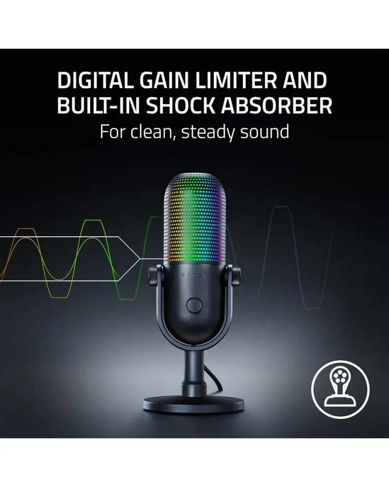Mikrofon Razer Seiren V3 Chroma - Black RGB 