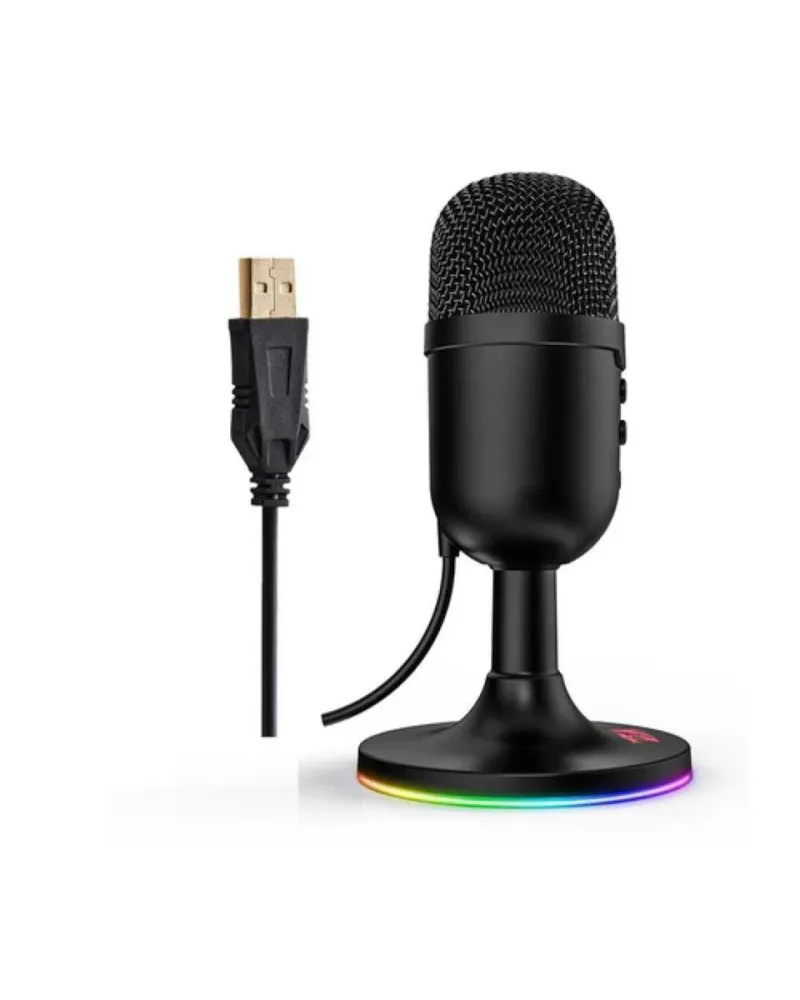 Mikrofon Redragon Pulsar Gaming Microphone Black RGB 