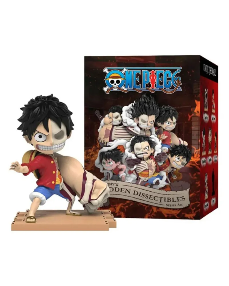 Mini Figure One Piece - Freeny's Hidden Dissectibles - Series 6 (Luffy Gear's) 