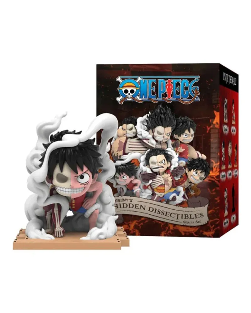 Mini Figure One Piece - Freeny's Hidden Dissectibles - Series 6 (Luffy Gear's) 